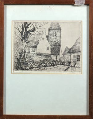 Henriette Pessers - Ets, Dorpsgezicht kopen? Bied vanaf 35!