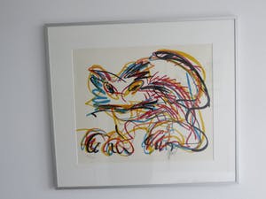 Karel Appel - "Kat" kopen? Bied vanaf 800!