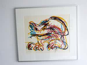 Karel Appel - "Kat" verkocht voor € 800!