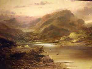 Frank E. Jamieson - schots landschap verkocht voor € 175!