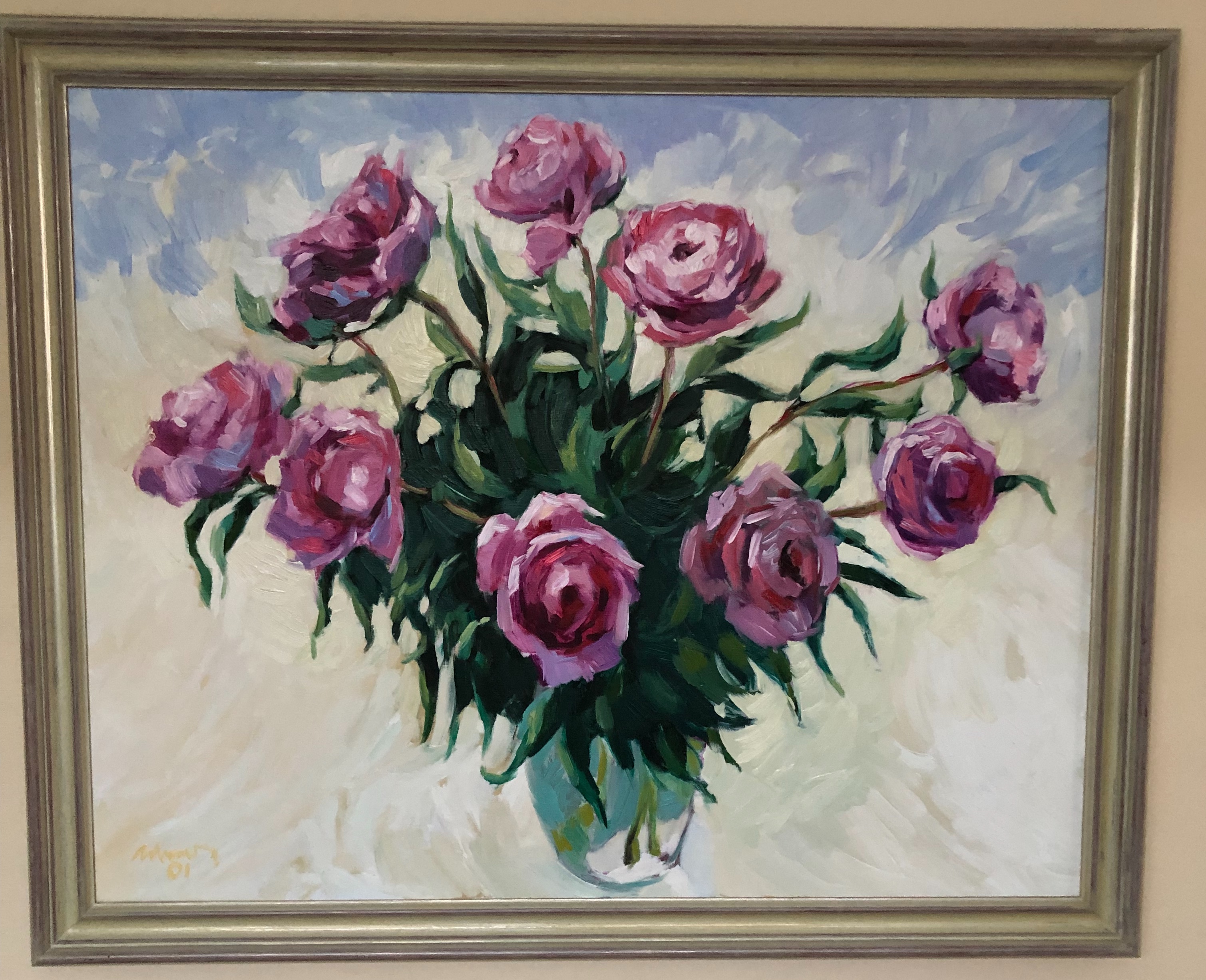 Adri Dijkhorst - Pioenrozen kopen? Bied vanaf 350!