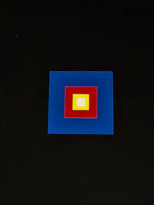 Piet van Zon - complete serie van viermaal acryl en tape op doek - 1990 - kaufen? Bieten Sie von 189!