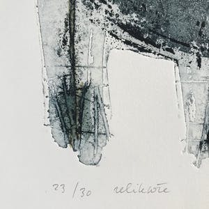 Wim Zurne - Mooie kleurenets - Gesigneerd - 23/30 - 1992 - 'Relikwie' kopen? Bied vanaf 55!