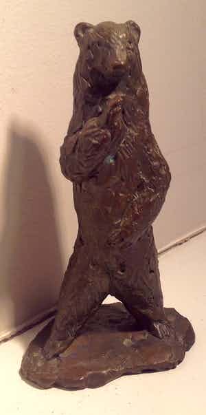 Pieter de Monchy - Staande beer verkocht voor € 175!