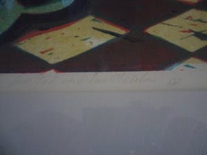 Peer de Wit - Zeefdruk, Titel. "Der Tod und das Madchen IV kopen? Bied vanaf 40!