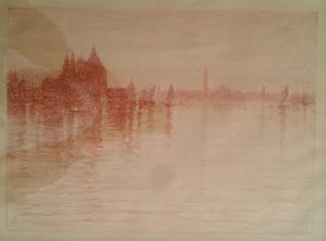 Carel Nicolaas Storm van 's-Gravesande - Zicht op Venetië. kopen? Bied vanaf 70!