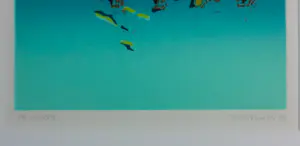 Nono Reinhold - Irisdruk, KB22 - Ingelijst kopen? Bied vanaf 200!