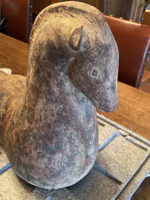 Niet of onleesbaar gesigneerd - voorstelling paard kopen? Bied vanaf 1!