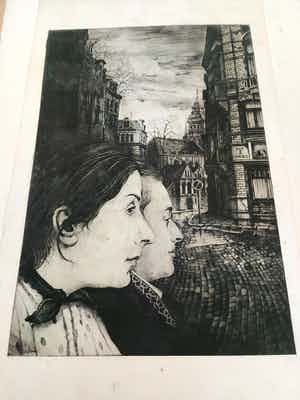 Christian Silvain - Aux 2 amies verkocht voor € 50!