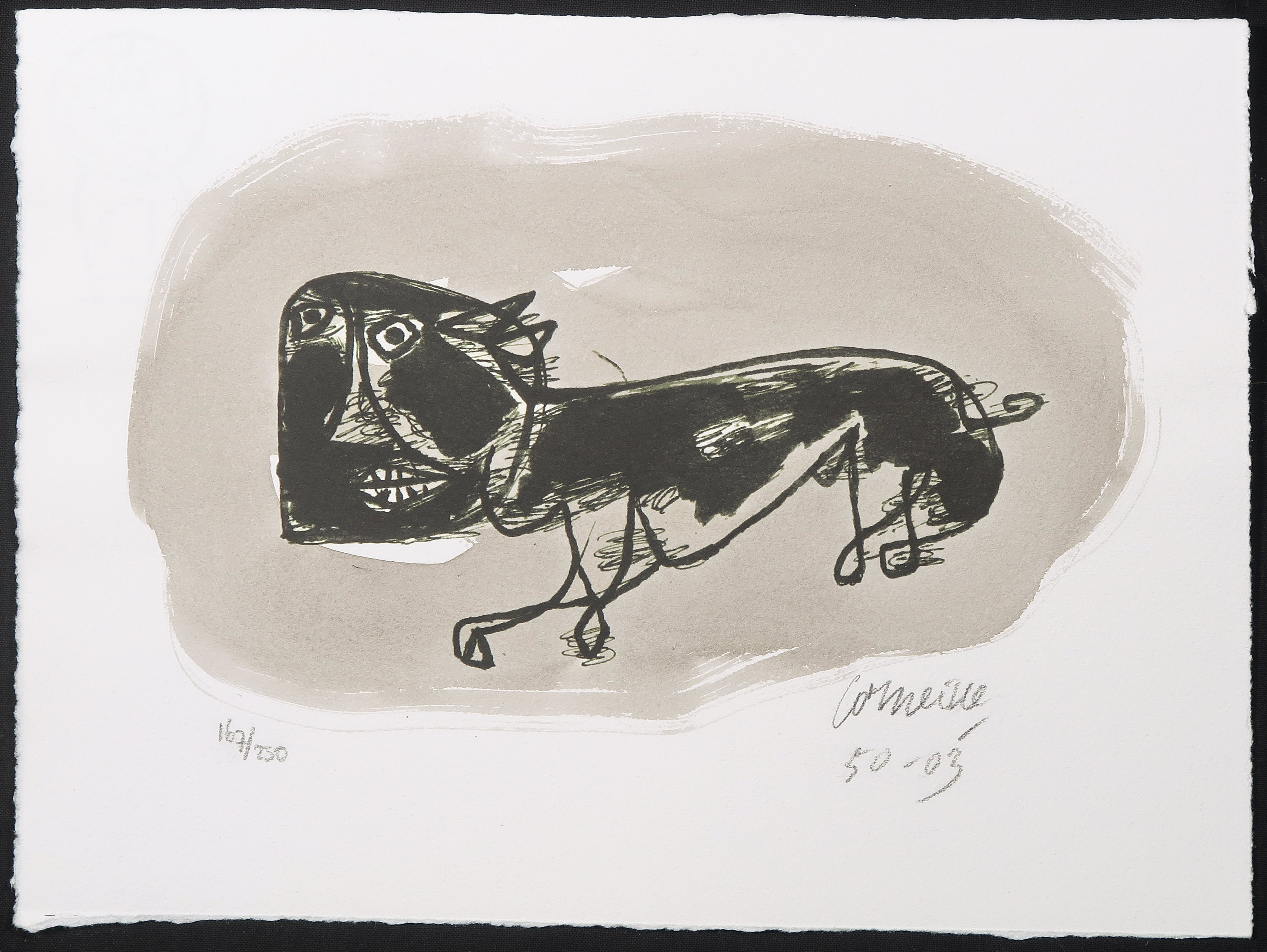 Corneille - Zeefdruk en aquarel, Cobra kopen? Bied vanaf 100!