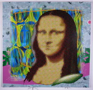 Arturo - Giclée op doek, Mona Lisa kopen? Bied vanaf 50!