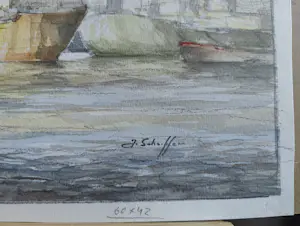 Jan Schaeffer - Rotterdamse haven met graanelevator kopen? Bied vanaf 75!