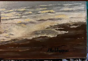 Jan Kelderman - Visser in opkomende zee kopen? Bied vanaf 50!