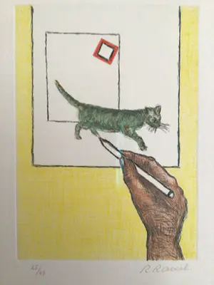 Roger Raveel - Oscar en de blijde dood kopen? Bied vanaf 500!