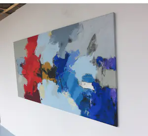 Henk van Vessem - Acryl op doek, Zonder titel (Zeer groot) kopen? Bied vanaf 400!