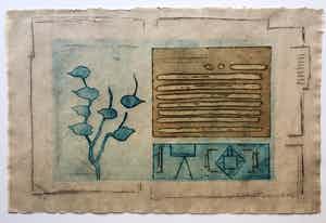 Jan Montyn - kleurenets - 1979 - oplage 3/7. verkocht voor € 120!