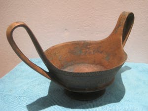 Brons (Onbekend) - Bronzen kylix. kopen? Bied vanaf 35!