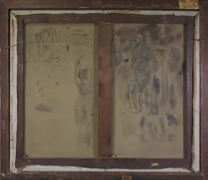 Gerard Westermann - Olieverf op doek, Jeanne d'arc met entourage - Ingelijst kopen? Bied vanaf 200!