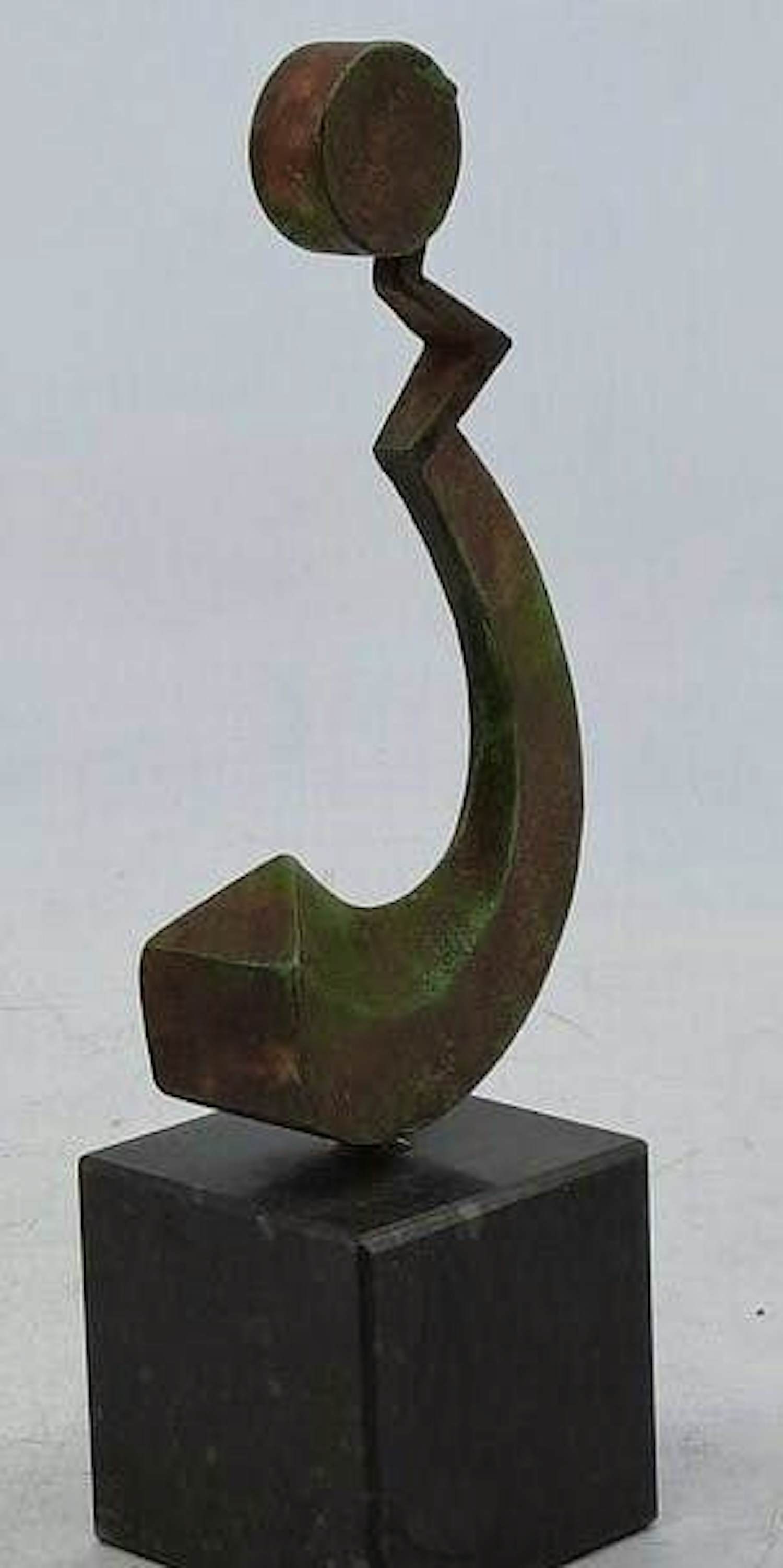 Brons (Onbekend) - Gepatineerd sculptuur op granieten voet kopen? Bied vanaf 50!