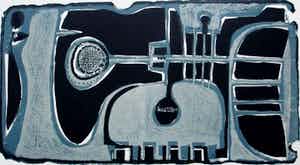 Tadeusz Lapinski - Litho: Trumpet Symphony -1964 verkocht voor € 75!