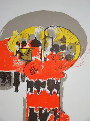 Graham Sutherland - Compositie voor de 20e eeuw - 1972 - Originele lithografie - Mourlot kopen? Bied vanaf 50!