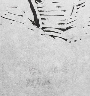 Peter Alma - Vogels, linoleumsnede op rijstpapier kopen? Bied vanaf 40!