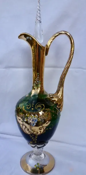 Cenedese - Grote Vintage Tre Fuochi Murano decanter / karaf. kopen? Bied vanaf 55!