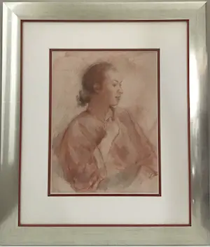 Sierk Schroder - Dame in sanguine kopen? Bied vanaf 50!