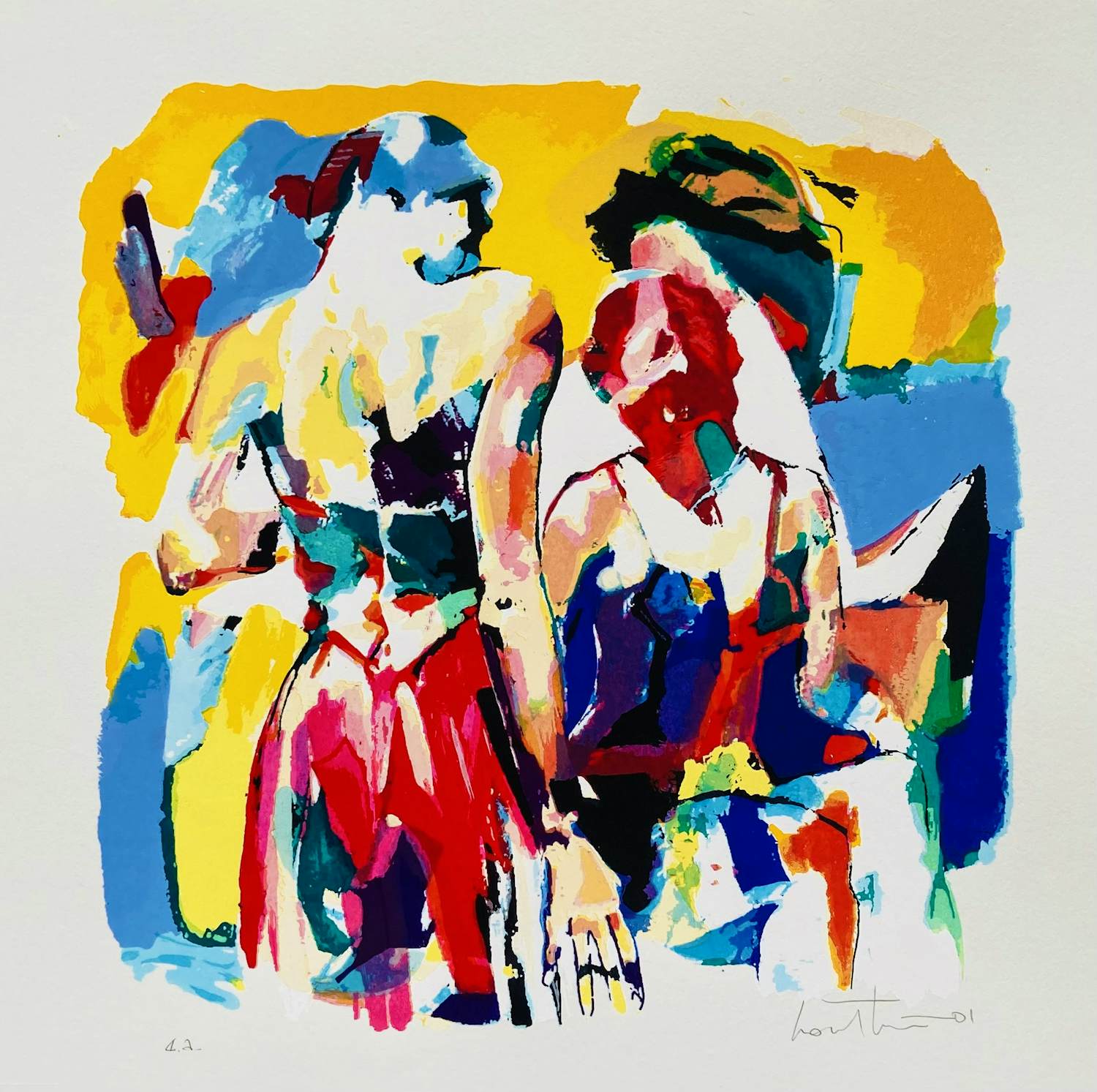 Lou Thissen - twee vrouwen kopen? Bied vanaf 20!