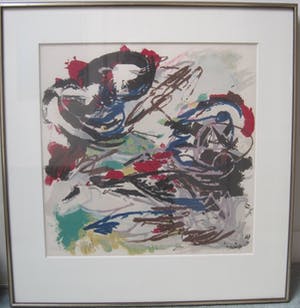 Karel Appel - lihho gesigneerd linksonder kopen? Bied vanaf 225!