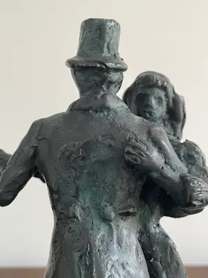 Siem Wardenaar - Set van 2 originele beelden kopen? Bied vanaf 250!