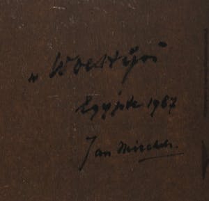 Jan Michiels - Olieverf op board (formica), Woestijn Egypte - Ingelijst (Zeer groot) kopen? Bied vanaf 1!