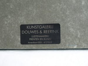 Toon Tieland - Handgesigneerde prent , “De koperen zomer” - ingelijst – 1990 kopen? Bied vanaf 1!