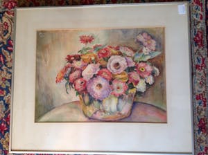 Jacoba Greven - A9554, aquarel voorjaarsbloemen kopen? Bied vanaf 30!