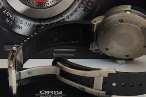 131- Robuuste ORIS - ProDiver Date - sport horloge met orig. Duikklok verpakking kopen? Bied vanaf 630!