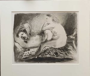 Pablo Picasso - Le dormeur (uit de serie femmes et faunes) kopen? Bied vanaf 175!