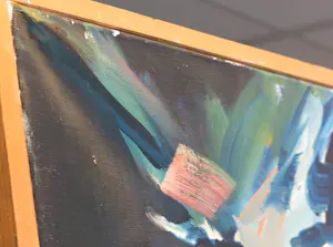 Peter van den Hurk - Acryl op doek, Odysseus vrijlating - Ingelijst (Zeer groot!) kaufen? Bieten Sie von 100!