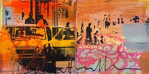 George Heidweiller - 2-Luik 2 x 30x30cm geen titel kopen? Bied vanaf 119!