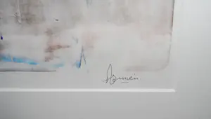 Armien Visser - Java - Indonesië - unicum ets (geen oplage) - fraai ingelijst kopen? Bied vanaf 60!