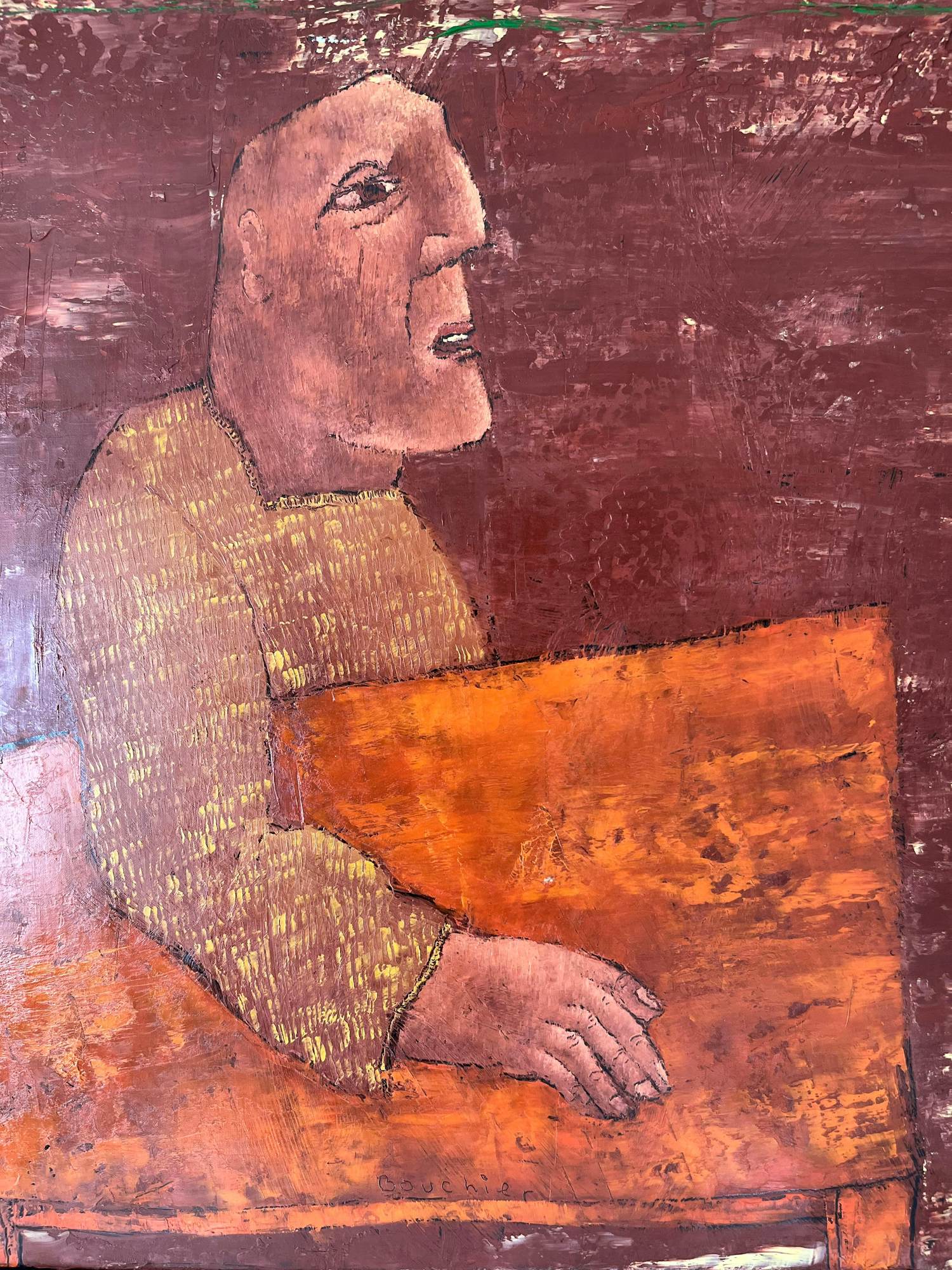 Ton Bouchier - MAN AAN TAFEL kopen? Bied vanaf 400!