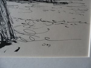 Tjeng Sit Oey - Pen of inkttekening van Bomen kopen? Bied vanaf 20!