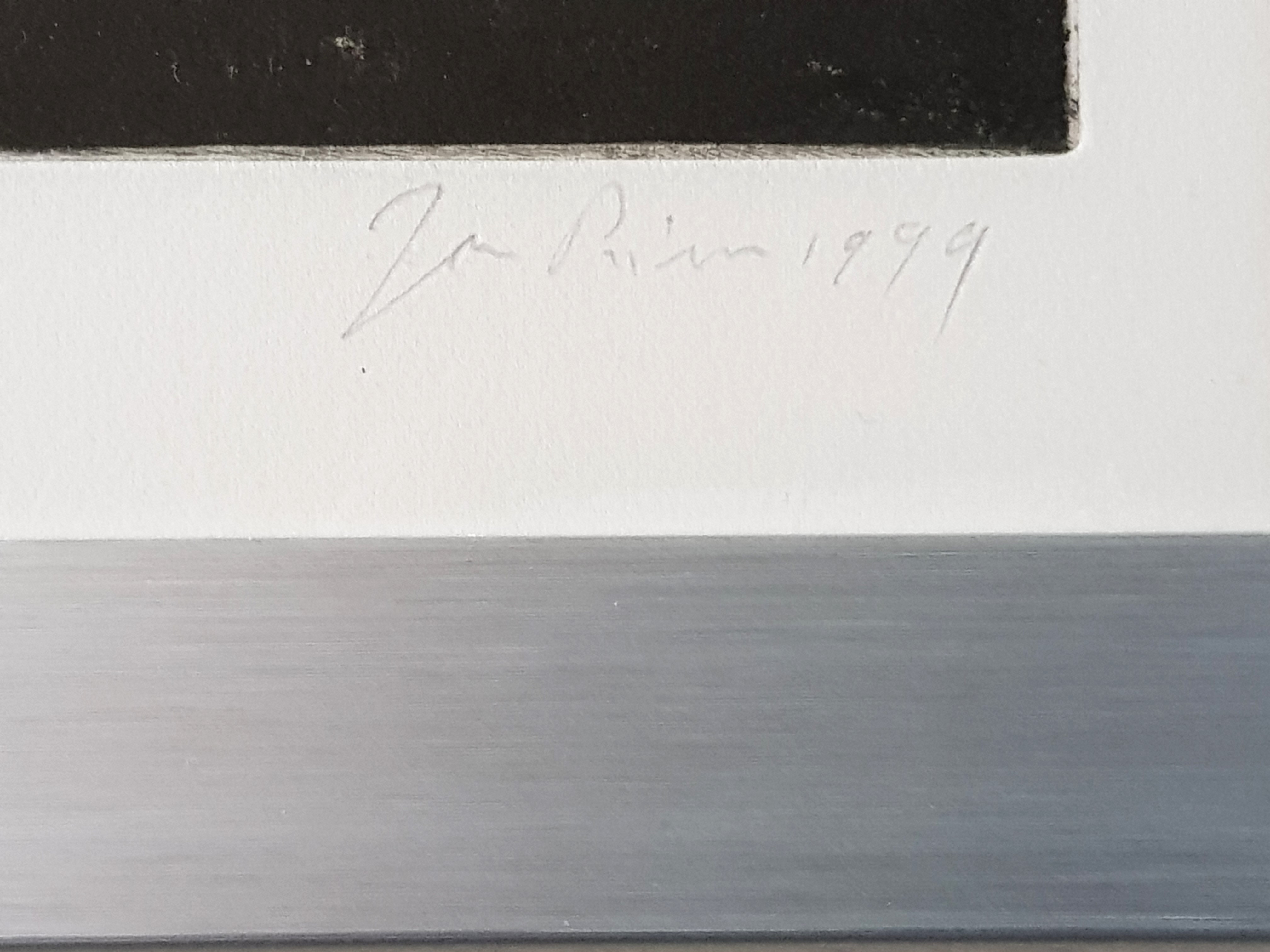 Jan Prins - Ets, gesigneerd 1999 - Portret kopen? Bied vanaf 10!
