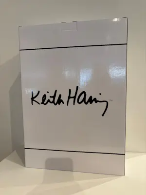 Keith Haring - Radiant Baby Statue White ( Polystone) - Medicom Toy Limited Edition kopen? Bied vanaf 600!