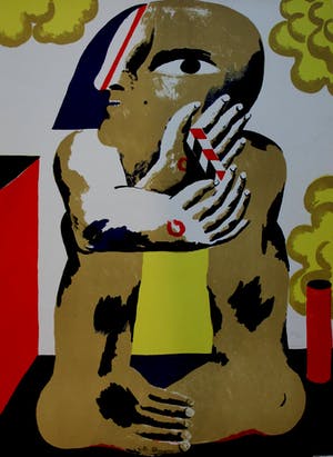 Horst Antes - Litho: Kopffüßler kopen? Bied vanaf 99!