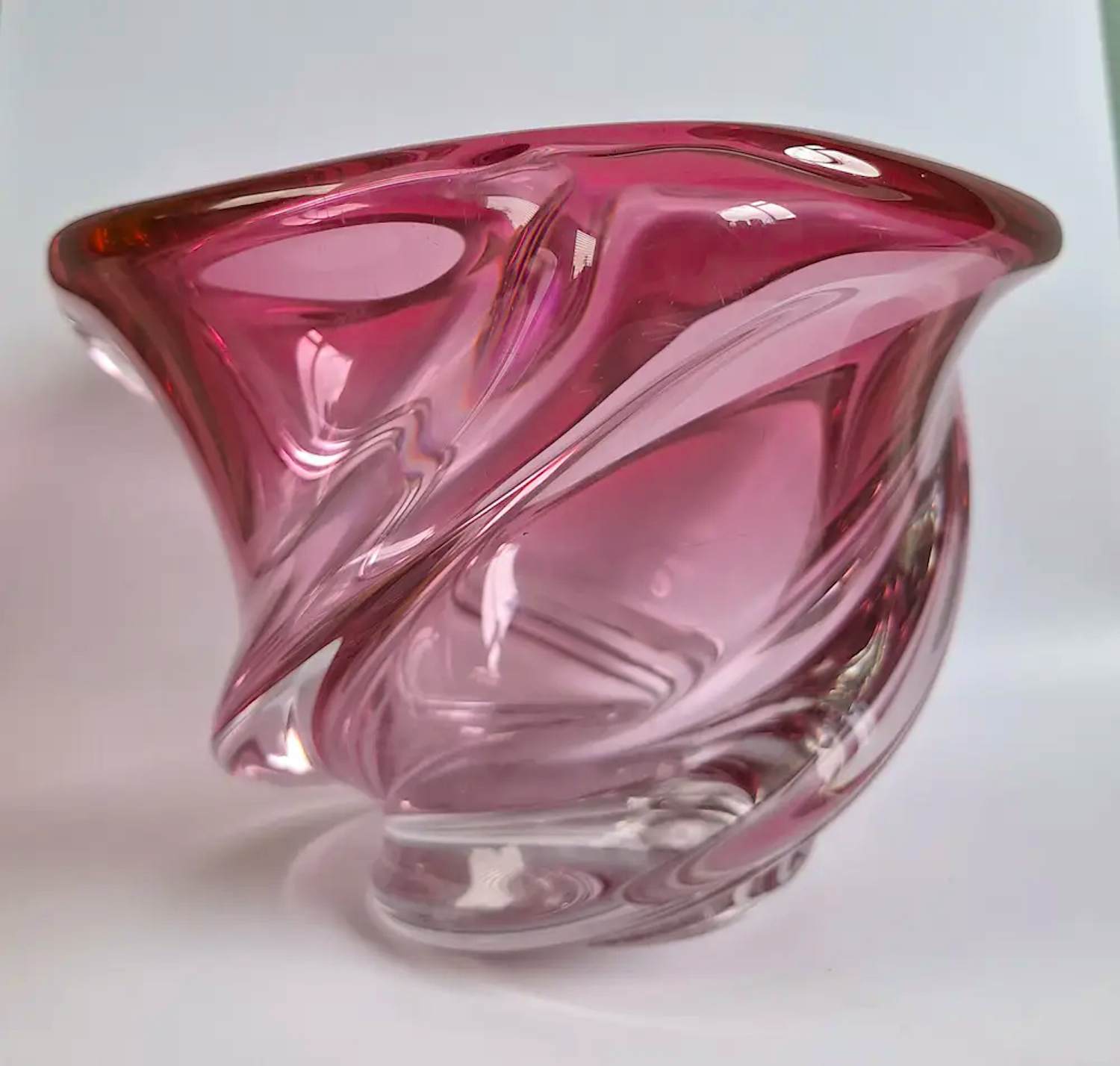 Val-Saint-Lambert - zware roze schaal kopen? Bied vanaf 125!