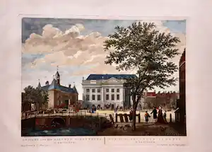 Pieter Fouquet - Amsterdam, Leidseplein, Gezicht van den Nieuwen Schouwburg vendu pour 125€ !