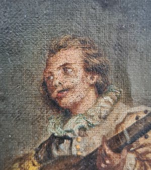 Niet of onleesbaar gesigneerd - Muzikant kopen? Bied vanaf 1!