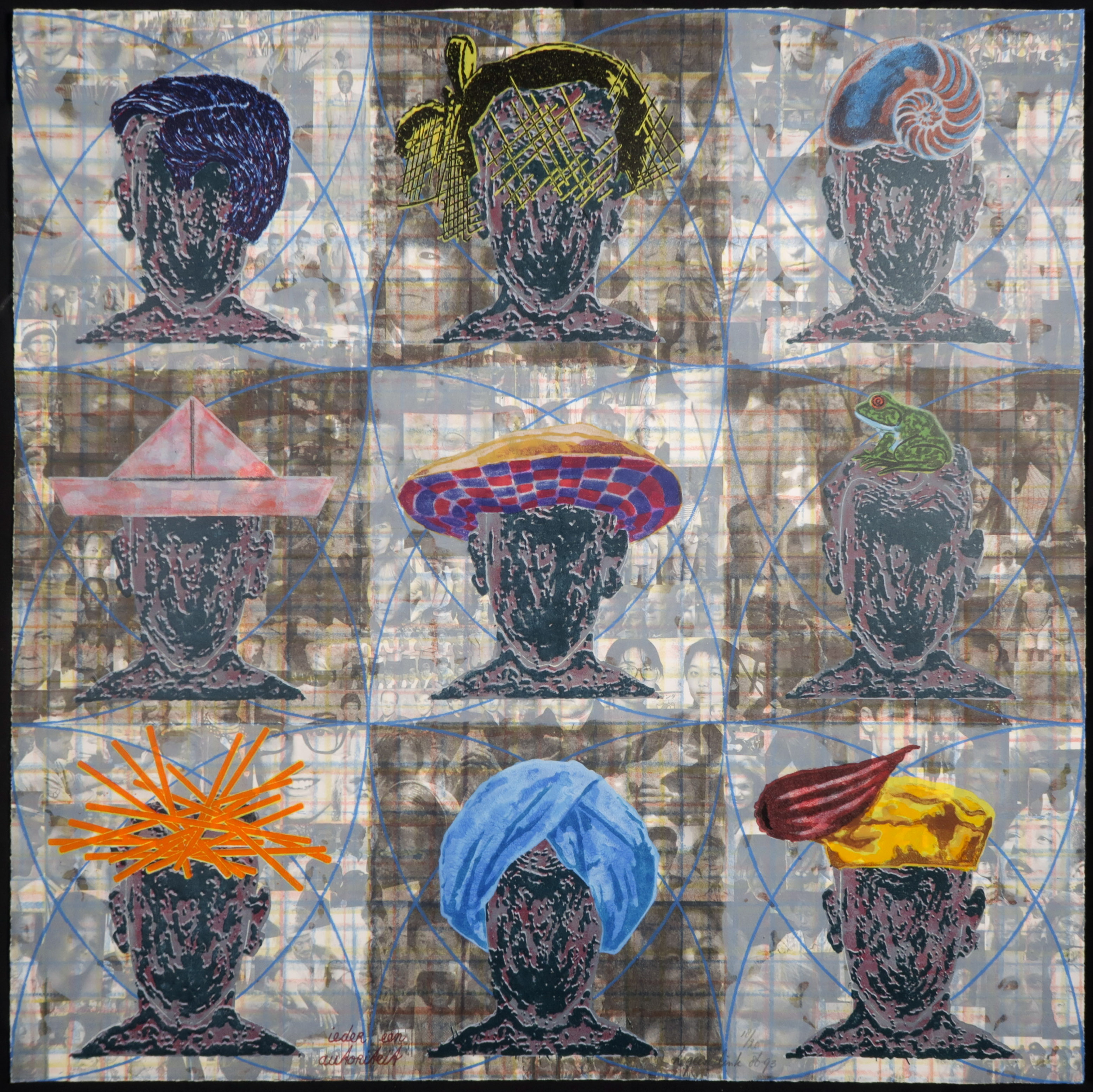 Herman Geerdink - Litho, Ieder een autoriteit kopen? Bied vanaf 20!