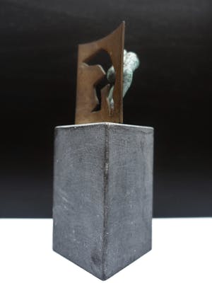 Brons (Onbekend) - "Ontsnapping"in brons kopen? Bied vanaf 100!