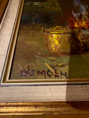 Albert Demoen - Bij de open haard kopen? Bied vanaf 75!